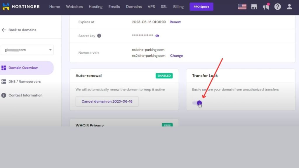 Domain unlocked - How to Transfer Domain from Hostinger to Godaddy - ammdigisol